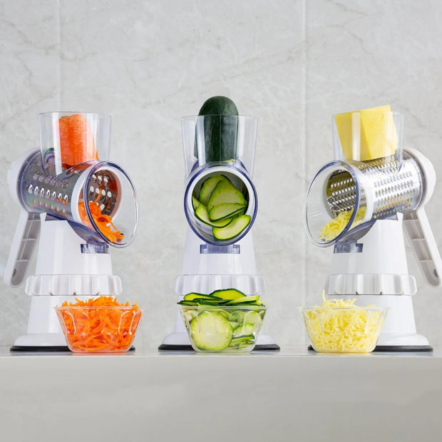 Order-Oasis™ Multi-Function Roller Vegetable Slicer