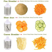 Order-Oasis™ Multi-Function Roller Vegetable Slicer