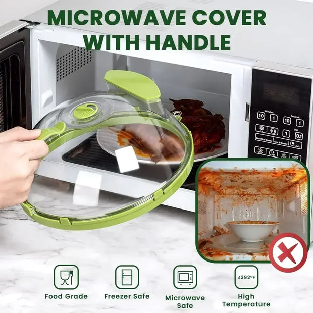 Order-Oasis™ Microwave Food Cover