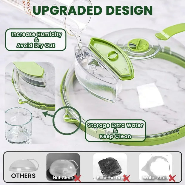 Order-Oasis™ Microwave Food Cover
