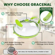 Order-Oasis™ Microwave Food Cover