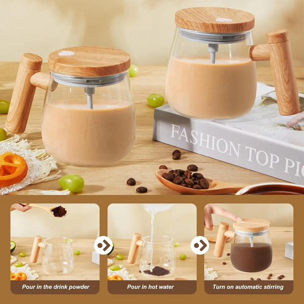 Order-Oasis™ Self-Stirring Mug