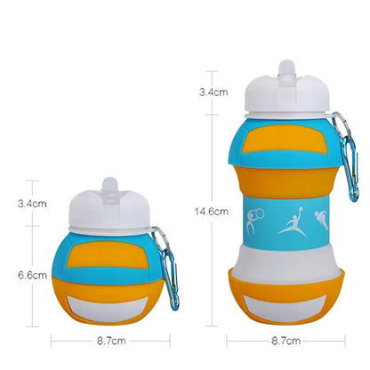 Order-Oasis™ Kids Foldable Sports Water Bottle