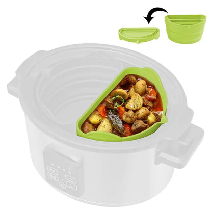 Order-Oasis™ Reusable Heat-Resistant Silicone Slow Cooker Liners