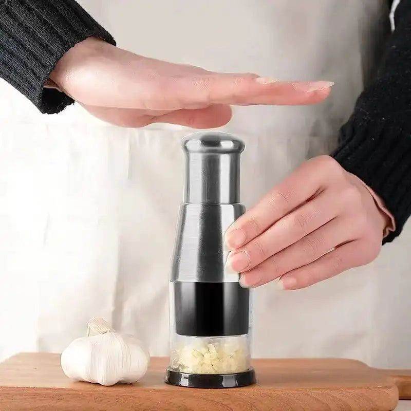 Order-Oasis™ Hand Press Garlic Chopper