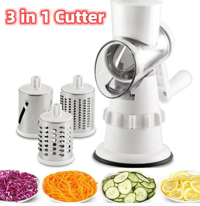Order-Oasis™ Multi-Function Roller Vegetable Slicer