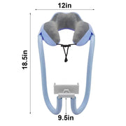 Phone Holder Neck Pillow - Adjustable Flexible | Order-Oasis