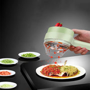 Order-Oasis ™ 4-in-1 Mini Electric Veggie Cutter