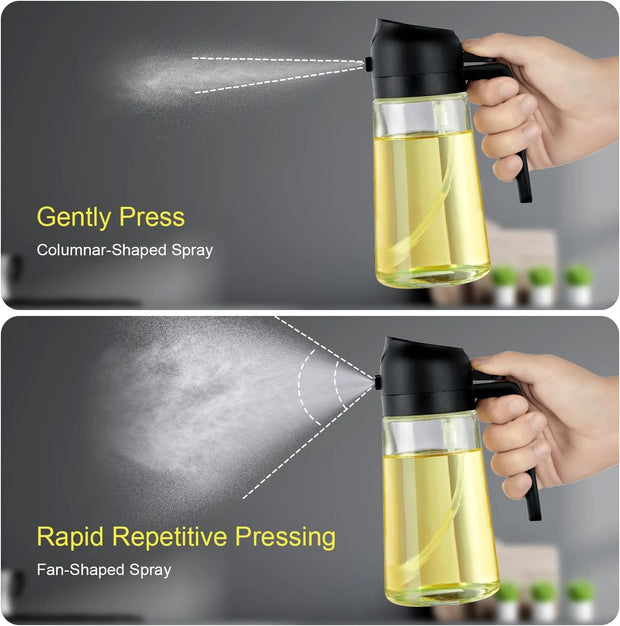 Order-Oasis ™ 2-in-1 Glass Oil Sprayer