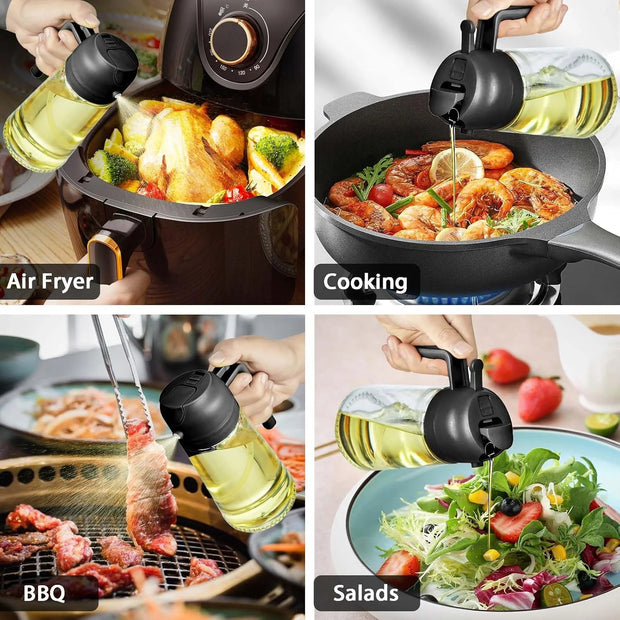 Order-Oasis ™ 2-in-1 Glass Oil Sprayer