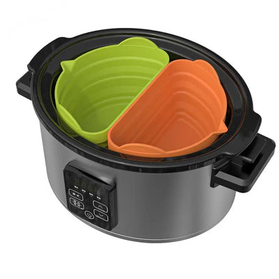 Order-Oasis™ Reusable Heat-Resistant Silicone Slow Cooker Liners (2-Pack)