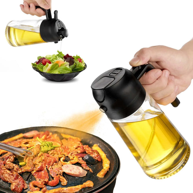 Order-Oasis ™ 2-in-1 Glass Oil Sprayer
