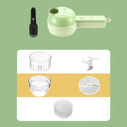 Order-Oasis ™ 4-in-1 Mini Electric Veggie Cutter