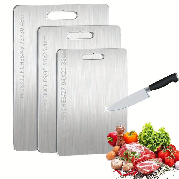 Order-Oasis ™ 100% Pure Titanium Cutting Board