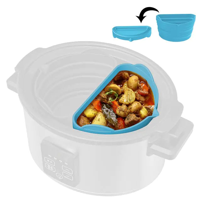 Order-Oasis™ Reusable Heat-Resistant Silicone Slow Cooker Liners