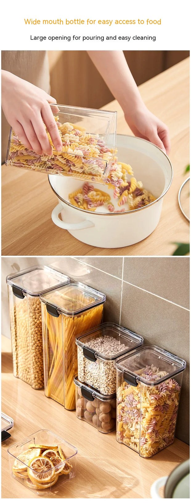 Order-oasis ™ Food Grade Storage Containers