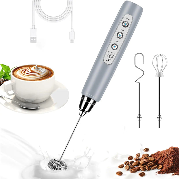 Order-oasis ™ Electric Handheld Milk Frother