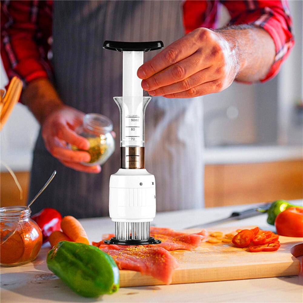 Order-Oasis™ 2 in 1 Meat Marinade Injector