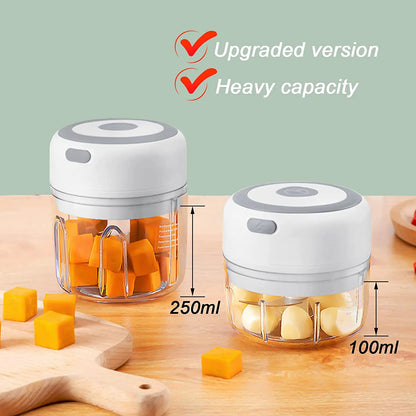 Order-Oasis™ Mini Electric Garlic Chopper